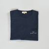 Classic navy blue cotton t-shirt