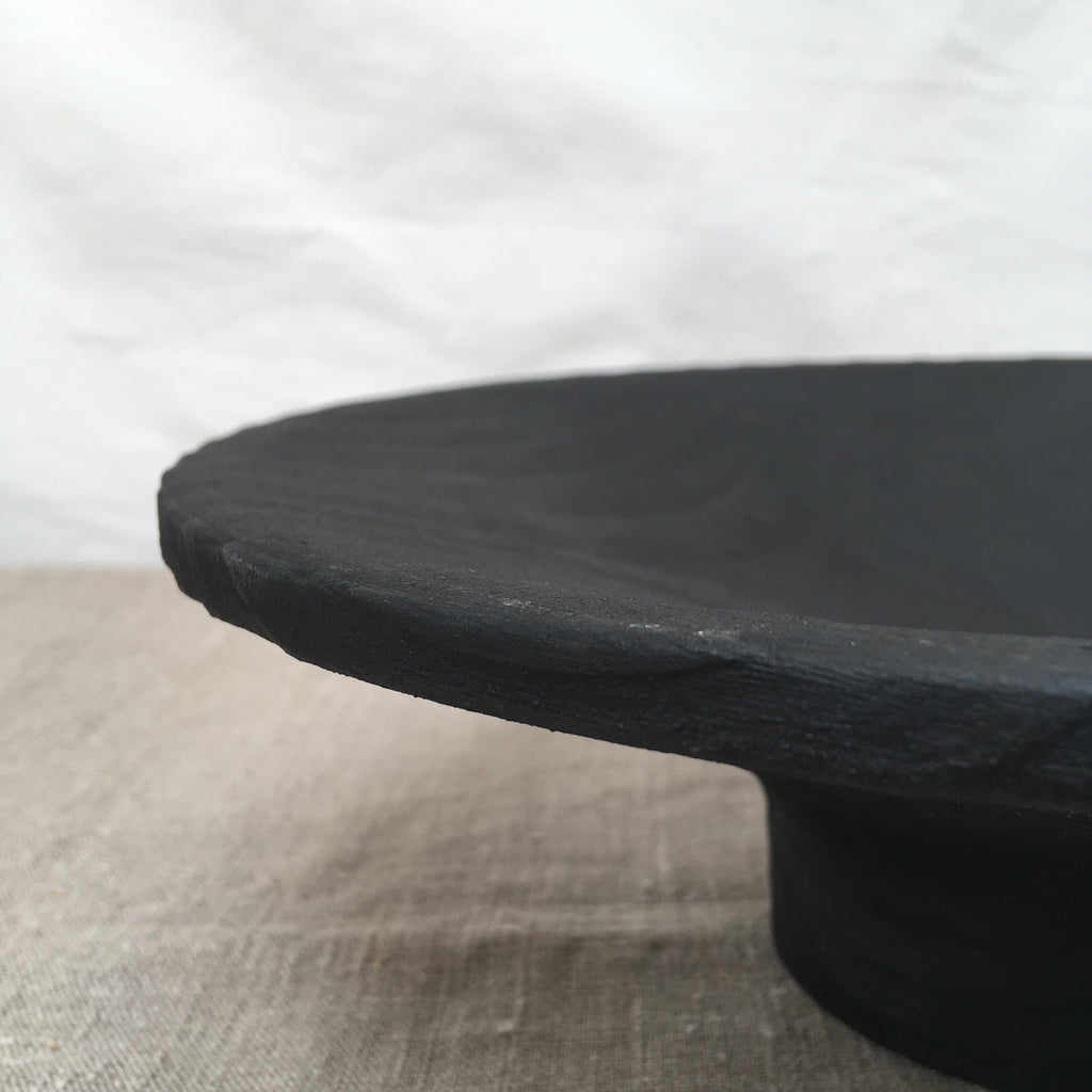Burnt pine bowl