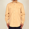 Luso heavy cotton shirt beige zoom