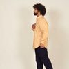 Luso heavy cotton shirt beige side